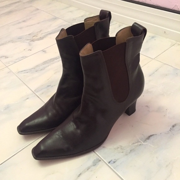 Michael Kors Leather Chelsea Boot Heals Italian - Picture 2 of 15